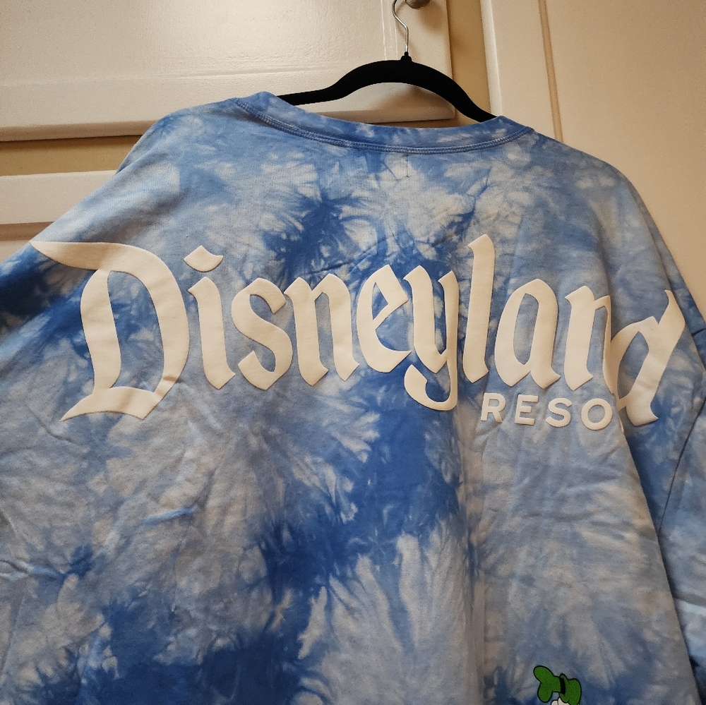Disney Tie-Dye Unisex Character Long-Sleeve Spirit Jersey. NWT - Picture 7 of 15